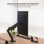 Tooq Soporte de Mesa para Monitor DB5032TNR-B hasta 9kg